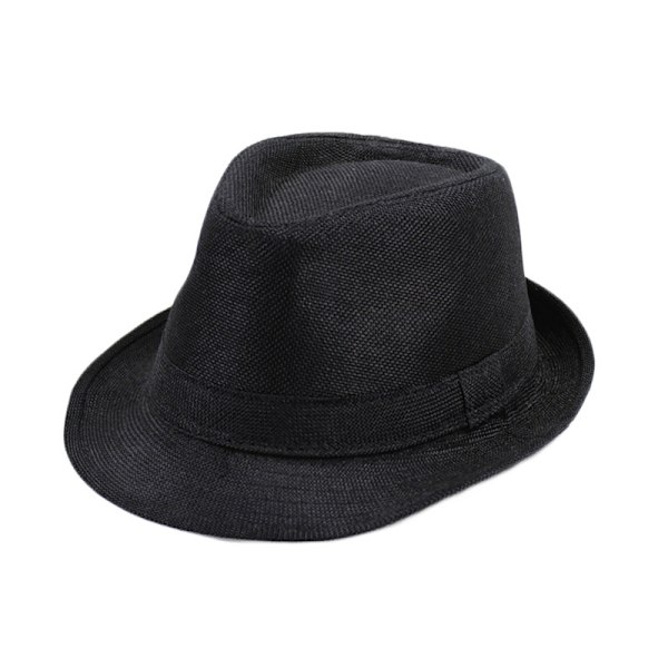 En svart universell hatt för män och kvinnor (ca 58 cm) för vuxna