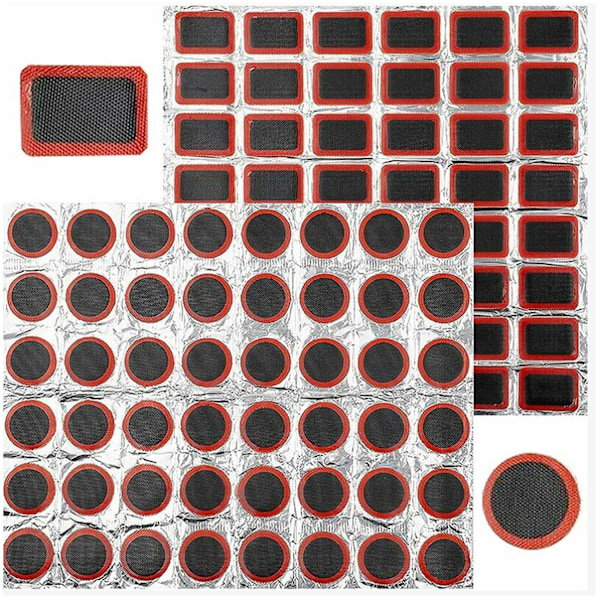 #Sykkeldekklappsett Sykkeldekk Innertube-lapper 96 stykker Lim#