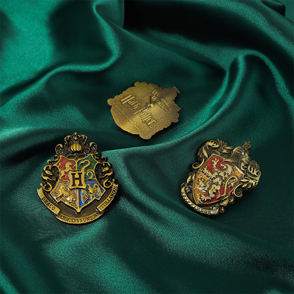 #Harry Potter Hogwarts Legering Brosch Nål Minnesmärke Fans Present (2)#