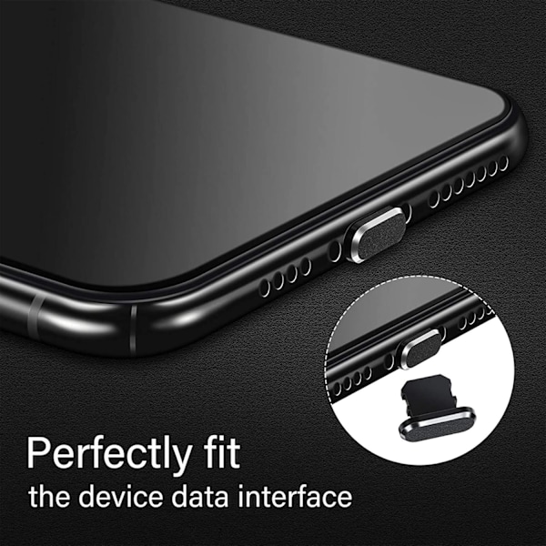 #Passer for Apple 13 støvhette iPhone 12 metall strømkontakt 11Pro#
