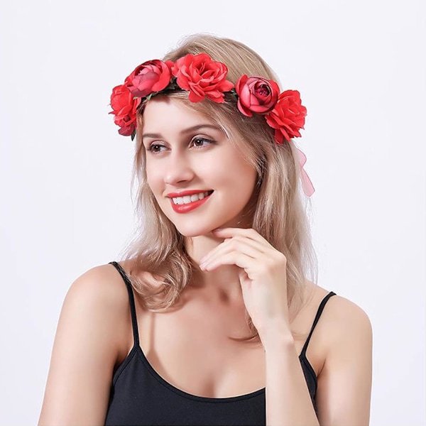 Blomsterkrans Blomsterkrans Hårband Blomsterkrans Hårband Wre