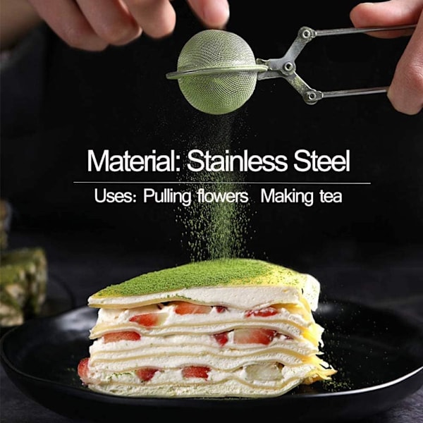 Teekugle Si, Rustfrit Stål Te-Infuser Te-Si