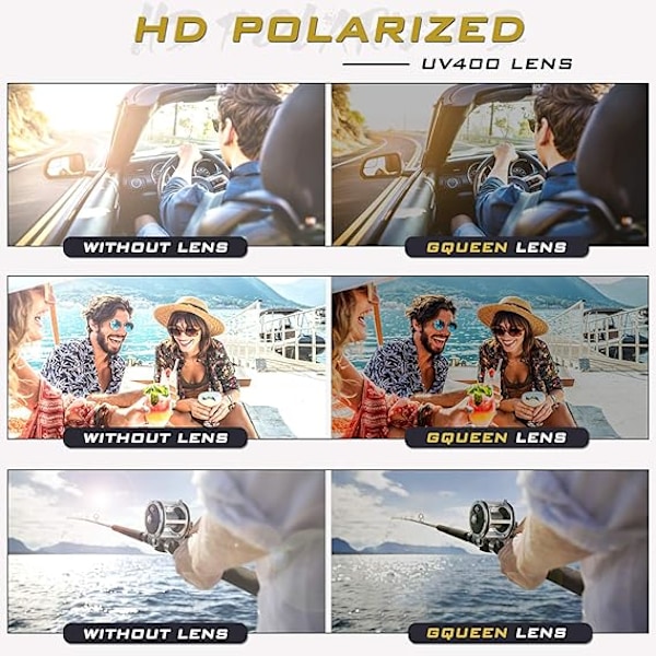 Polaroidit #Pyöreät Retro Metallirunkoiset Steampunk-Aurinkolasit Miehille ja Naisille#
