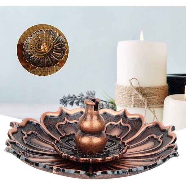 #Sticks Røgelseholder, Mini Lotus Sticks Røgelsebrænder Base med#