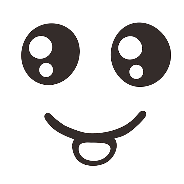 #Roliga smileystickers (slumpmässig färg), Rolig väggdekal för WC,#