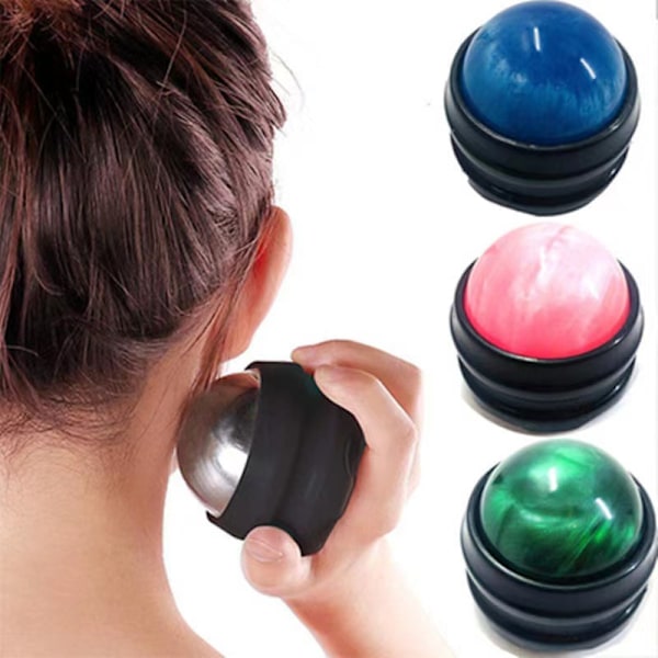 Massage Roller Ball, Avlastning för Spända och Ömma Muskler, Manuell Massage