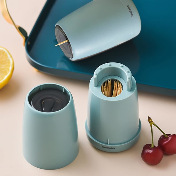 #Automatisk Tandpetarehållare Dispenser Burk Låda Tandpetare Dispenser#