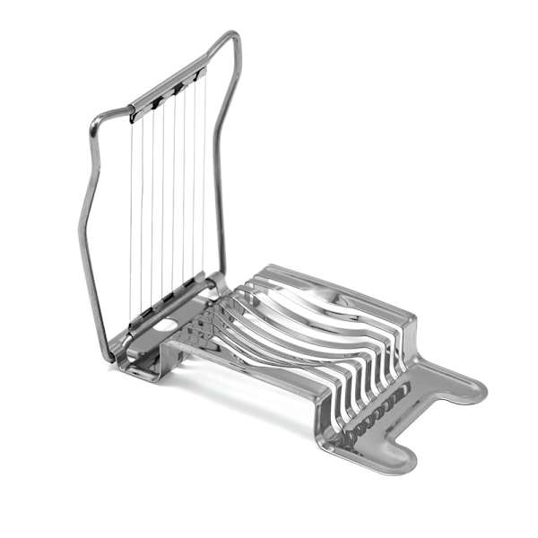 Hemkök Stål Ägg Slicer Verktyg Läder Ägg Slic