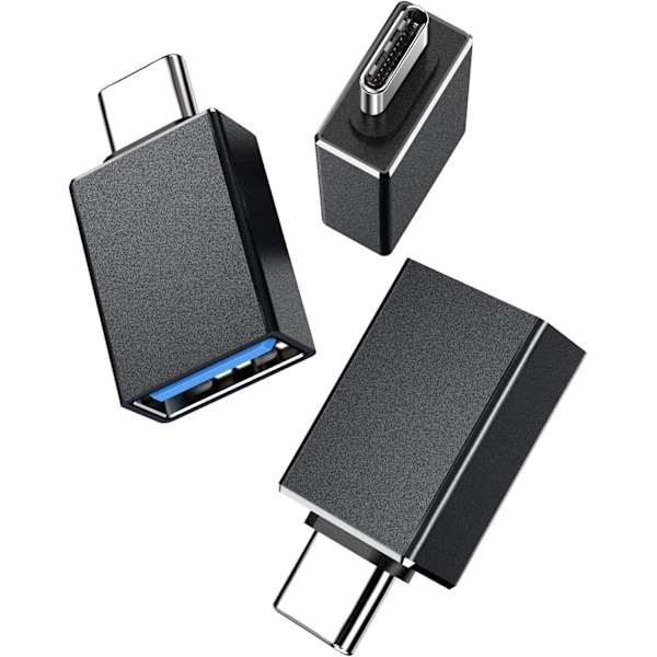 USB-C - USB 3.1 OTG-sovitin (3 kpl), USB Type C uros - USB A