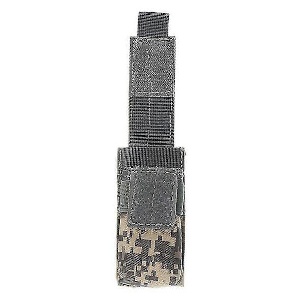 Grön Taktisk M5 Ficklampsväska Mini Nylon Liten Hänge Militär Fan Cs Utomhus Expansion Tränings Tillbehörsväska
