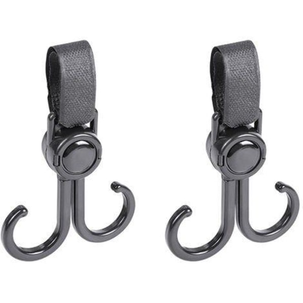 #Dubbla Vagnskrokar - 2-pack#