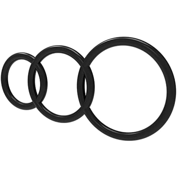 #3-delars ringset, låsring, för män (diameter 3cm, 4cm, 5cm)#