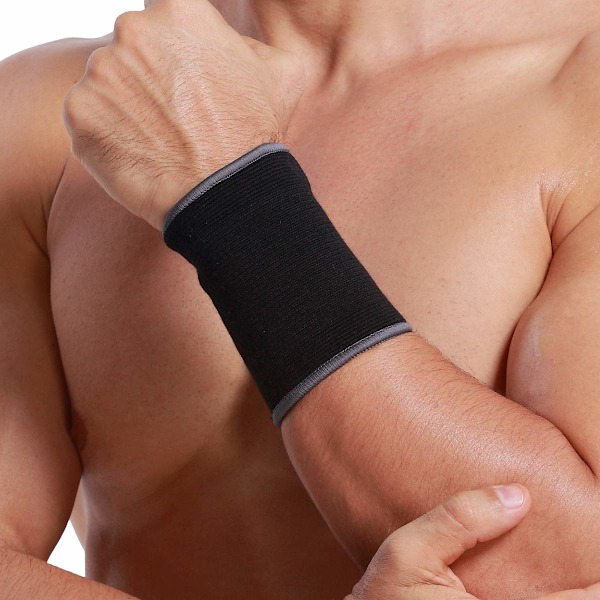 #(Storlek M, 1 styck)Care handledsbandage - Elastisk & Andningsbar#