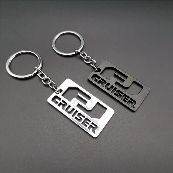 FJ CRUISER Nøkkelring i Metall (Svart+Hvit), Gaveideer/Fan So