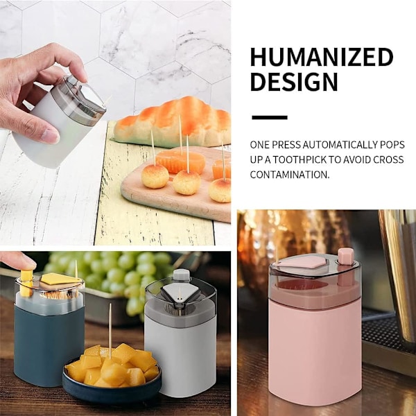 #Automatisk Tandpetarehållare, Tandpetare Dispenser, Kreativ Tandpetare#