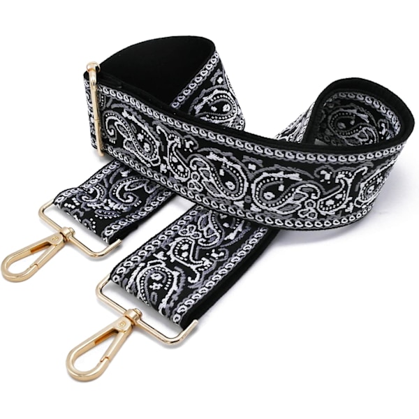 #Skuldertaske Rem (Sort), Skulderrem til Håndtaske Justerbar#