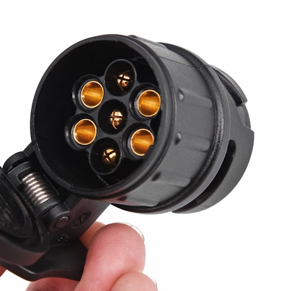 #13-polig till 7-polig släpvagnskontakt Adapter#