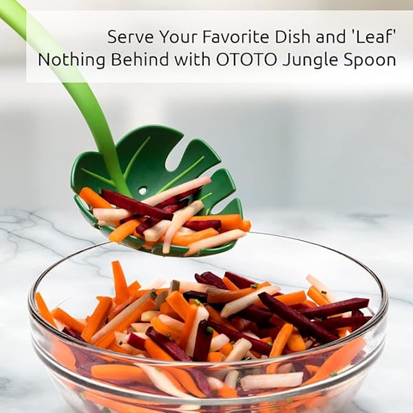 Jungle Spoon (Grön) - Ickestickande Koksked - Koksked, H