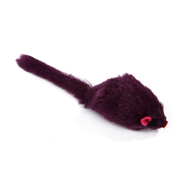 12 stycken 10,5 cm pälsmöss katt leksak möss söta små kattungar Int