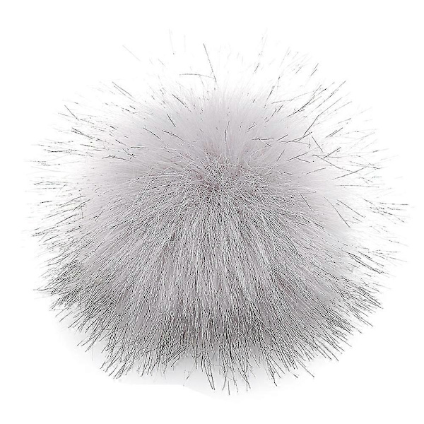 12cm Tekoturkis Pörröinen Pompom Pallo Riipus Hattu Laukku Kengät DIY Tarvikkeet