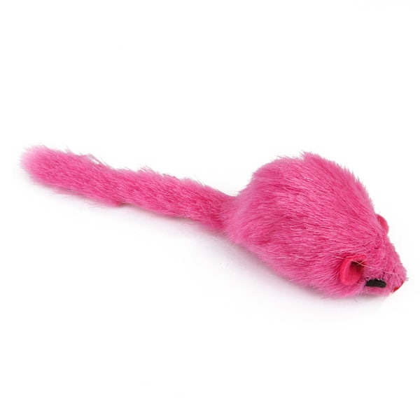 12 stycken 10,5 cm pälsmöss katt leksak möss söta små kattungar Int