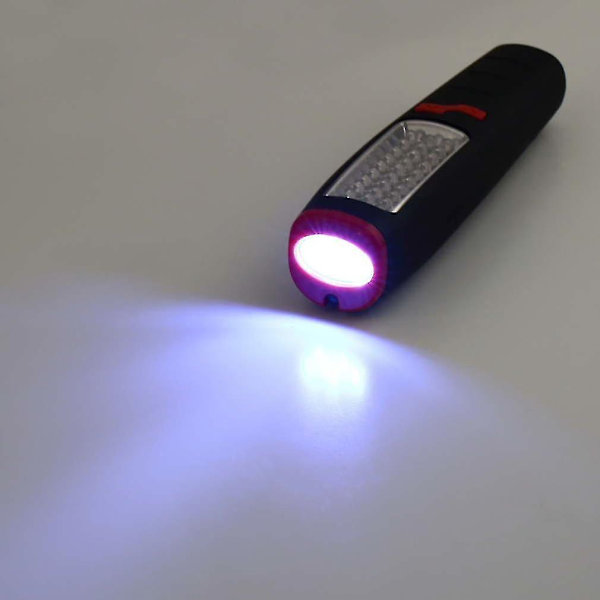 37 LED Taskulamppu Työvalo Retkeily Ulkovalaisin Sisäänrakennetulla Magneettikoukulla