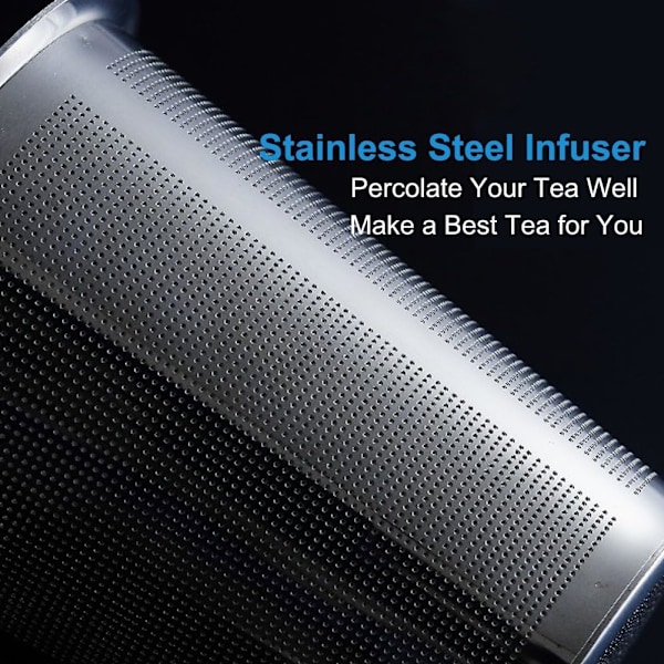 Rustfrit Stål Te-Filter Te-Infuser Te-Sigte med Fint Hul