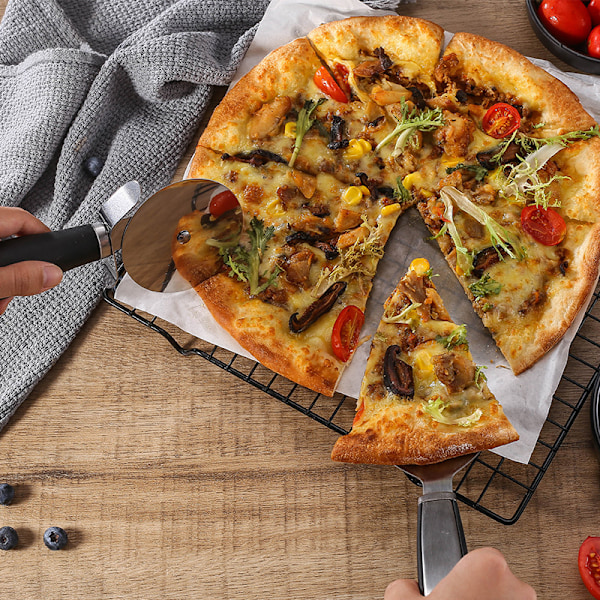 Premium Pizzakutter - Pizzakutter i rustfritt stål av matkvalitet