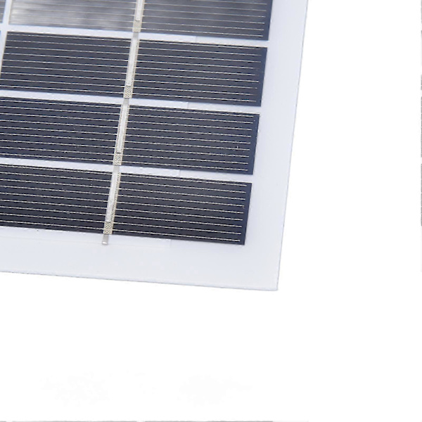 2 kpl Kannettava aurinkopaneeli 2w 6v Mini aurinkokennot Korkea muuntohyötysuhde kotitalouksien valaistusjärjestelmään