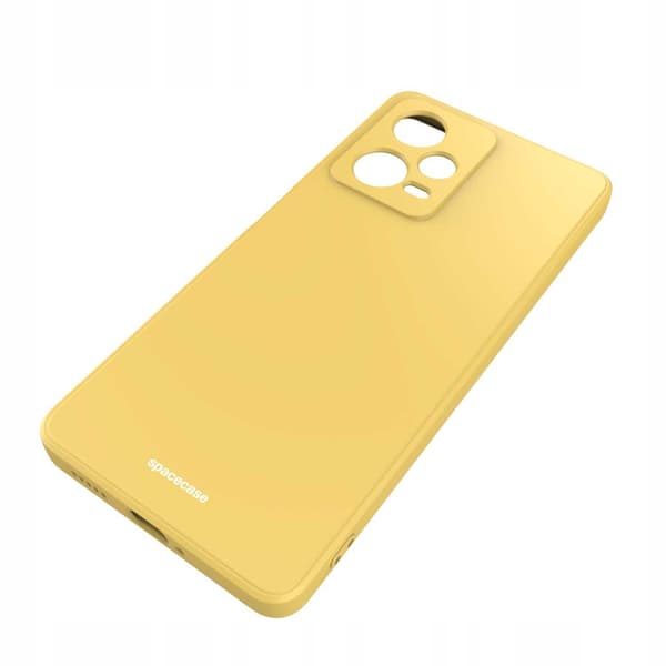 Spacecase Silikonfodral För Xiaomi Redmi Note 12 Pro 5G Yellow