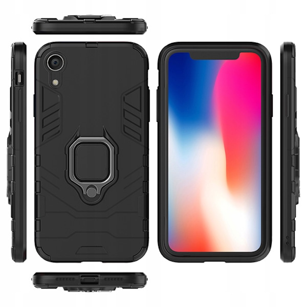 Spacecase Case Cover Till Iphone Xr Sc X-Ring Svart