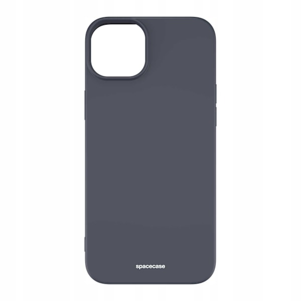 Spacecase Silikonfodral Till Iphone 15 Plus Svart