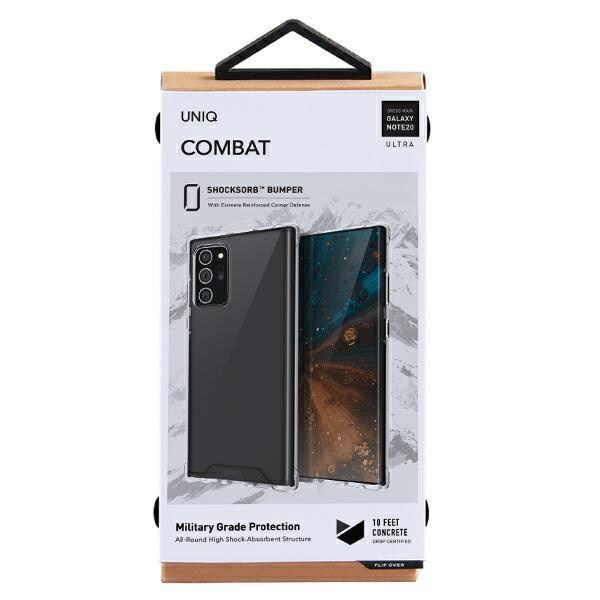 UNIQ Combat-deksel Samsung Note 20 Ultra N985 sort/kullsvart
