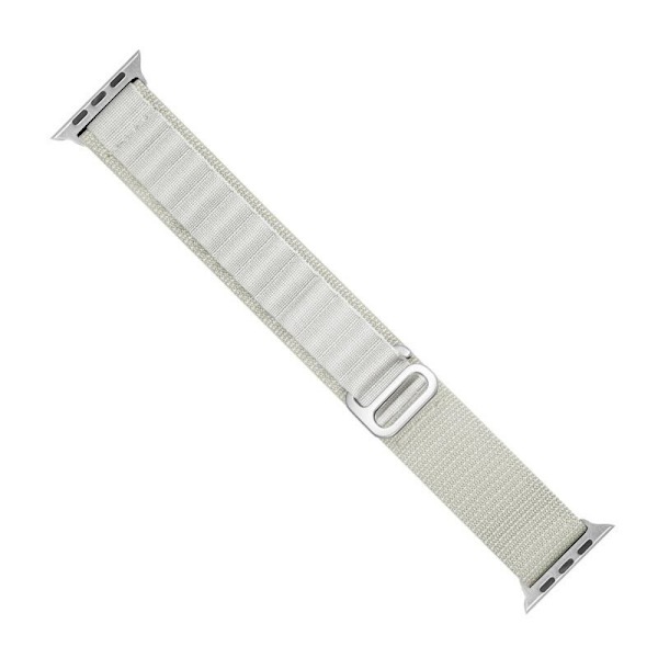 Alpine stropp med stålspenne for Apple Watch 42/44/45/49 mm - sølv