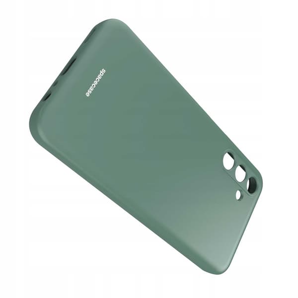 Spacecase Silikonfodral För Samsung Galaxy M15 Mörkgrön