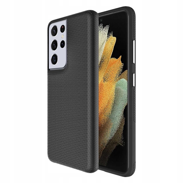 Spacecase Case Cover Till Samsung Galaxy S21 Ultra Black