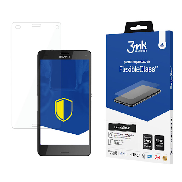 SONY XPERIA Z3 COMPACT D5803 - 3MK FLEXIBLEGLASS