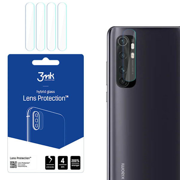 3MK LENS PROTECTION HYBRID KAMERAGLAS TIL XIAOMI MI NOTE 10 LITE