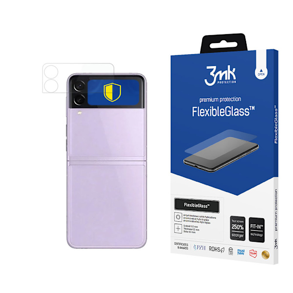 SAMSUNG GALAXY Z FLIP 3 5G (FRONT) - 3MK FLEXIBLEGLASS