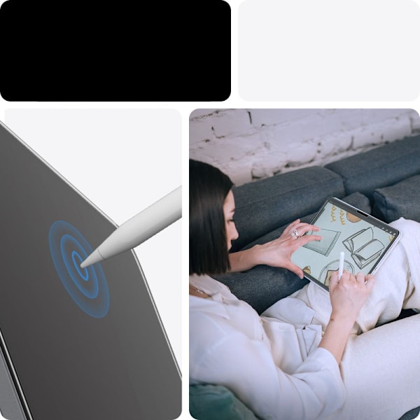 HÆRDET GLAS SPIGEN PAPIR TOUCH IPAD AIR 11 6 / 2024 MAT KLAR