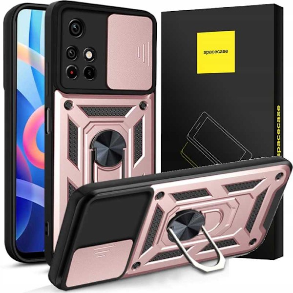 Spacecase Case Cover För Poco X4 Pro 5G Rosa Skydd