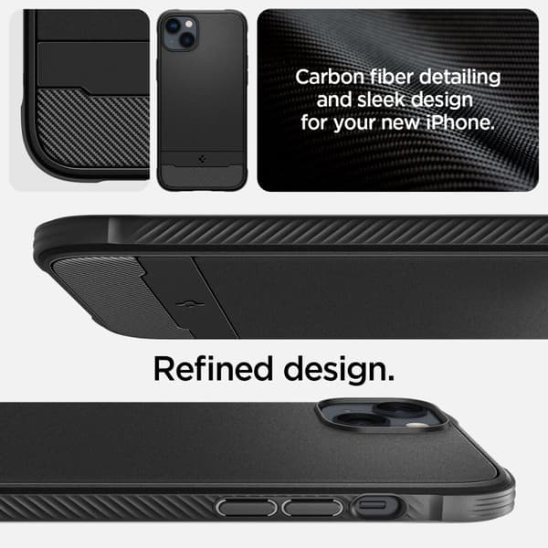 SPIGEN RUGGED ARMOR MAG MAGSAFE IPHONE 14 MATT SVART