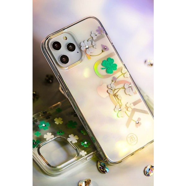 KINGXBAR CASE MED ORIGINAL SWAROVSKI KRYSTALER TIL IPHONE 12 MINI