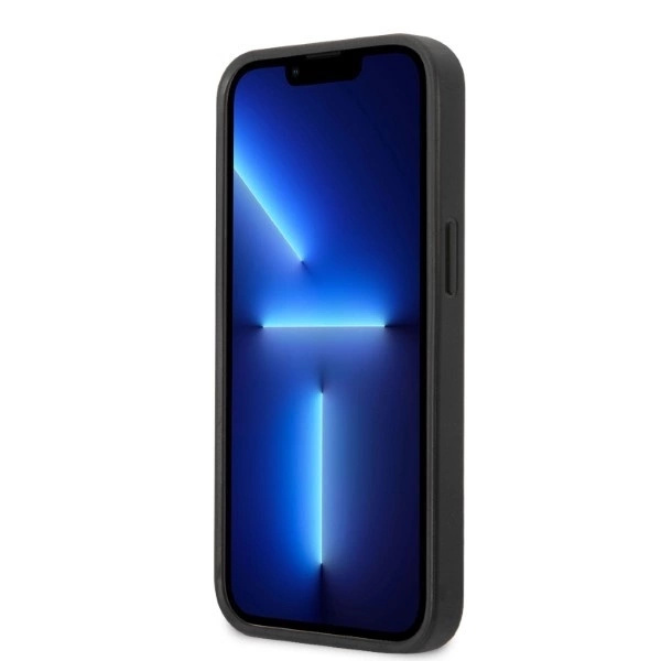 KARL LAGERFELD MONOGRAM IKONIK PATCH COVER TIL IPHONE 13 MINI - SORT