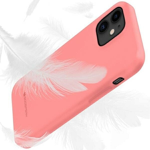 Mercury Soft iPhone 12/12 Pro 6,1" rosa/rosa