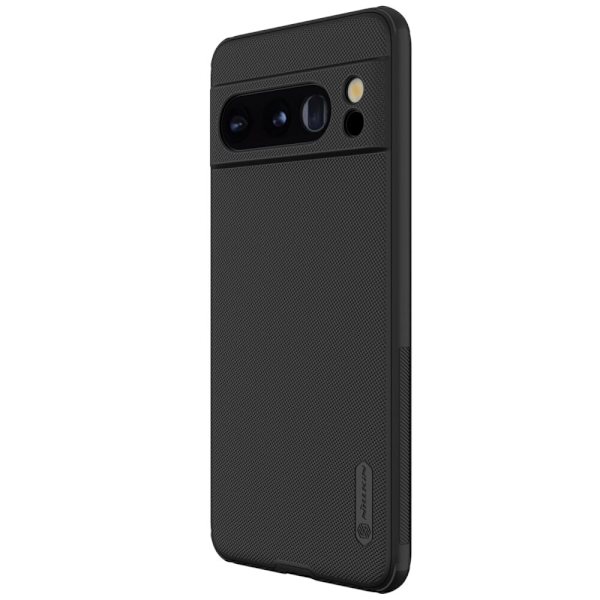Nillkin Super Frosted Shield Pro-forsterket deksel til Google Pixel 8 Pro - Svart