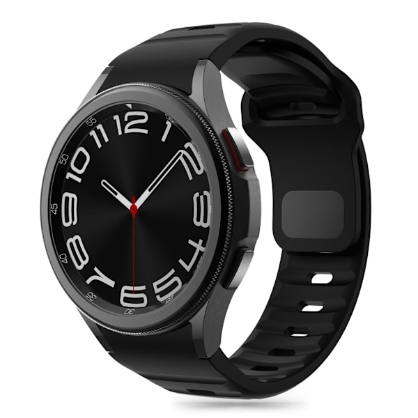 TEKNISK BESKYTTELSE SILICONE LINE SAMSUNG GALAXY WATCH 4/5/5 PRO / 6/7 / FE SORT