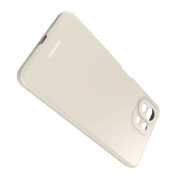 Spacecase Silikonfodral För Xiaomi Mi 11 Lite Bone