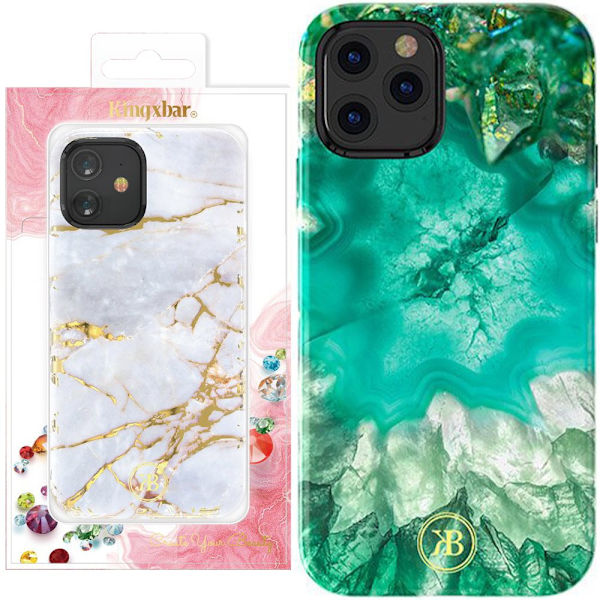 KINGXBAR CASE MED ORIGINAL SWAROVSKI KRYSTALER TIL IPHONE 12 MINI
