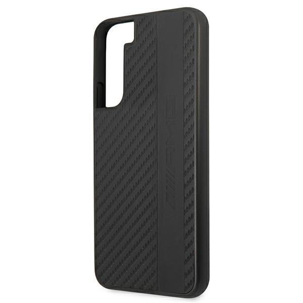 AMG AMHCS22MBLSCA S22+ S906 svart/svart hårdfodral Carbon Stripe&Embossed